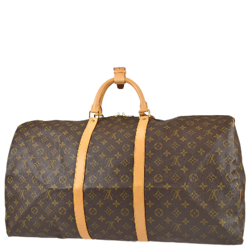 Louis Vuitton bags with a zip - around closure for enhanced securityLouis Vuitton 2001 Keepall 60 Monogram M41422