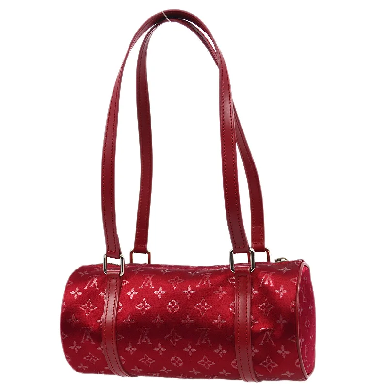 Medium - sized Louis Vuitton tote bags for work and shoppingLouis Vuitton 2002 Red Monogram Satin Little Papillon M92353