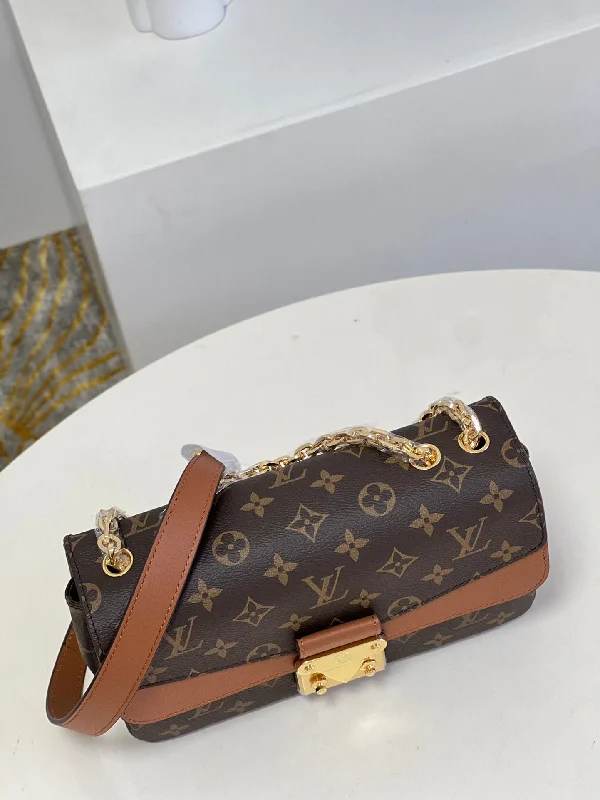 Louis Vuitton Alma bags with a monogram - embossed leather surfaceLouis Vuitton Marceau Bag