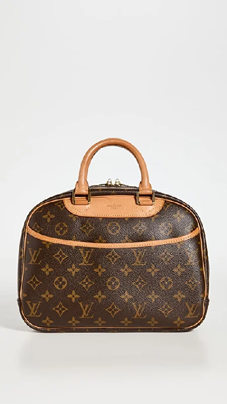 Ladies Louis Vuitton Capucines bags with gold - toned hardwareLOUIS VUITTON MONOGRAM DEAUVILLE DOCTOR BAG