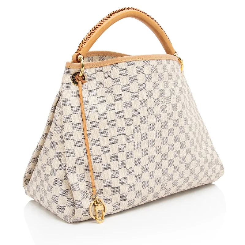 Louis Vuitton Alma bags with a detachable shoulder strap for versatilityLouis Vuitton Damier Azur Artsy MM Shoulder Bag (t0GOGi)