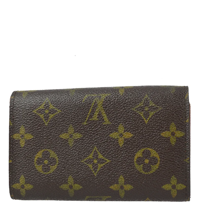 Louis Vuitton tote bags with a spacious interior and multiple pocketsLouis Vuitton 2002 Monogram Porte Monnaie Billet Tresor M61730