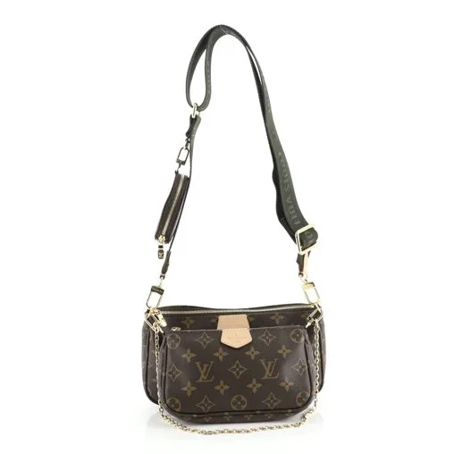 Louis Vuitton tote bags with a double - handle and shoulder - strap optionLOUIS VUITTON MONOGRAM MULTI POCHETTE