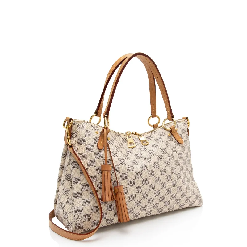 Louis Vuitton Alma bags with a leather - wrapped handle for a luxurious feelLouis Vuitton Damier Azur Lymington Tote (sxrAVa)