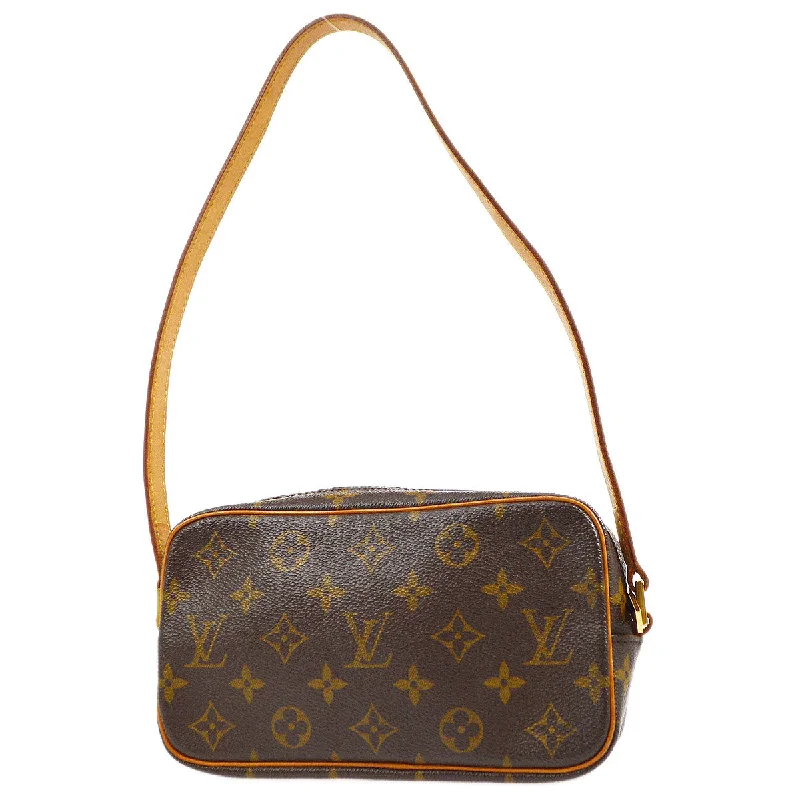 Louis Vuitton backpacks with a hidden back pocket for securityLouis Vuitton 2002 POCHETTE CITE M51183