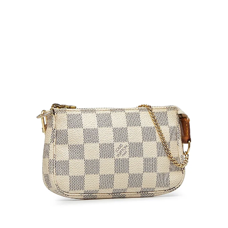 Louis Vuitton crossbody bags with adjustable shoulder straps for comfortLouis Vuitton Damier Azur Mini Pochette Accessoire (ZmQb6e)