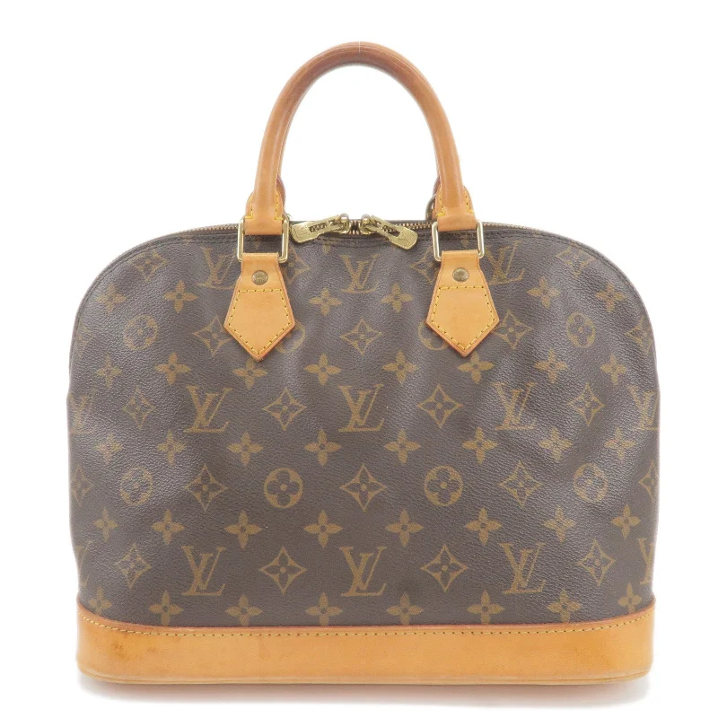 Ladies Louis Vuitton shoulder bags with a tassel decoration for charmLouis Vuitton Monogram Alma Hand Bag M51130