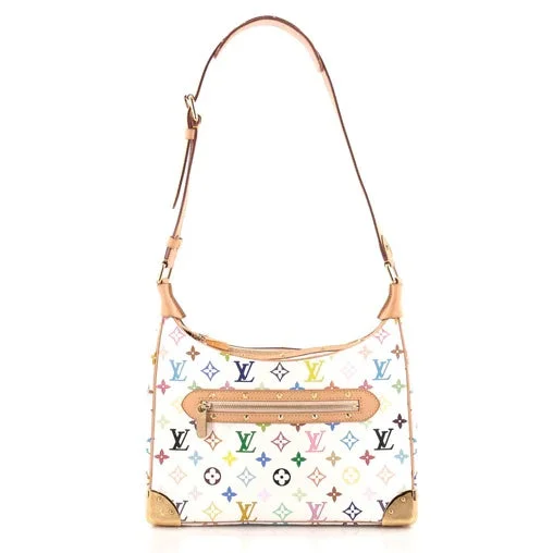 Ladies Louis Vuitton Capucines bags with a detachable shoulder strapLOUIS VUITTON MULTICOLOR MONOGRAM BOULOGNE BAG