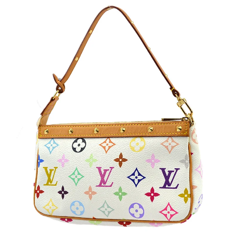 Louis Vuitton Alma bags with a detachable shoulder strap for versatilityLouis Vuitton 2003 Multicolor Pochette Accessoires Handbag M92649