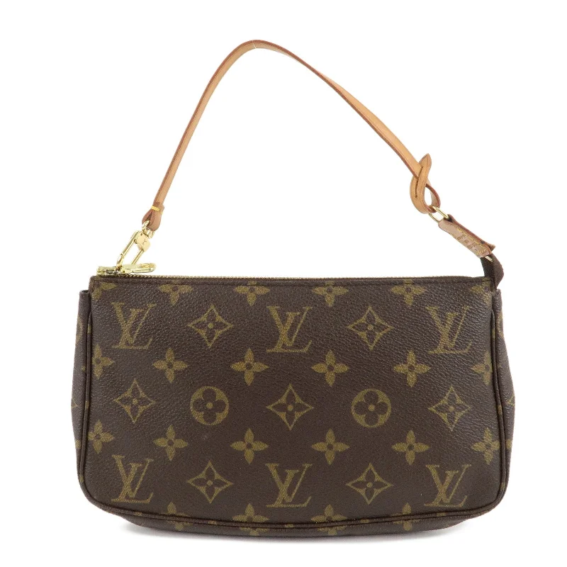 Louis Vuitton backpacks with a hidden back pocket for securityLouis Vuitton Monogram Pochette Accessoires Pouch M51980