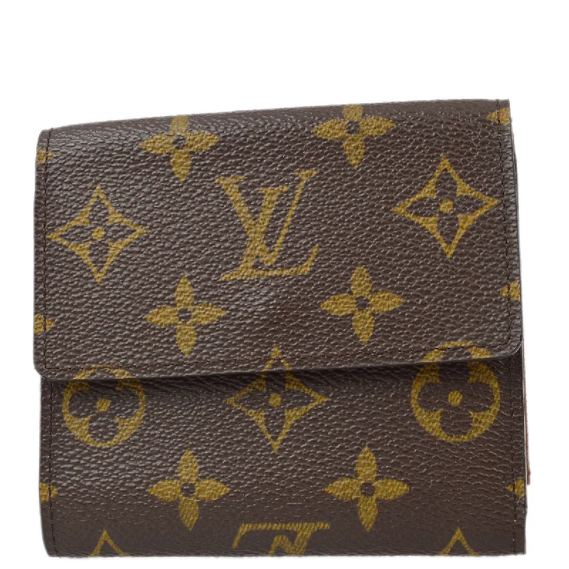 Ladies Louis Vuitton shoulder bags with a wide - width strap for comfortLouis Vuitton 2003 Monogram Porte Monnaie Billet Cartes Credit Wallet M61652