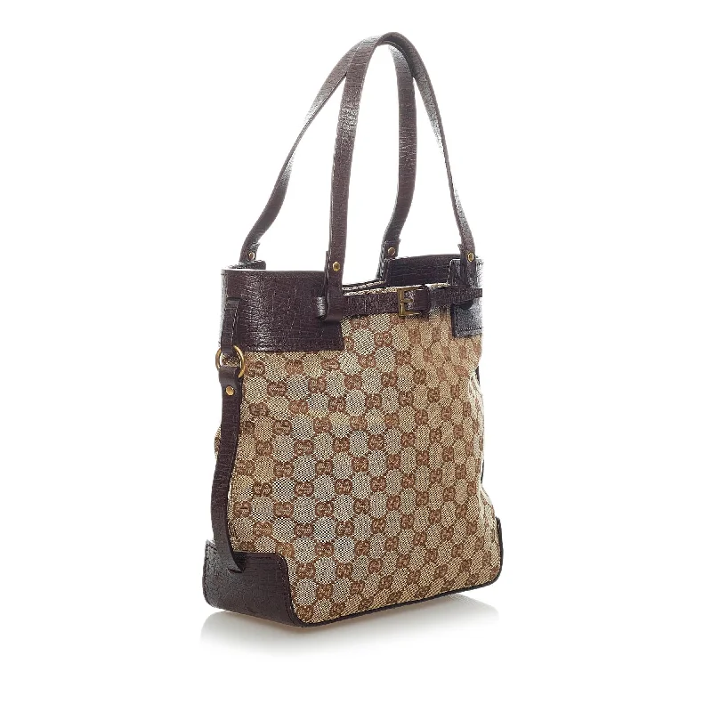 Women Gucci backpacks with a luxurious leather finishGucci GG Canvas Handbag (33328)