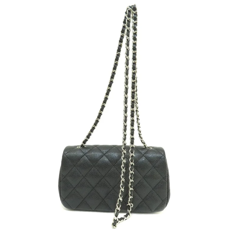 Chanel Designer Handbag with Unique DesignCHANEL Chain Shoulder Matelasse Bag Caviar Skin Women's