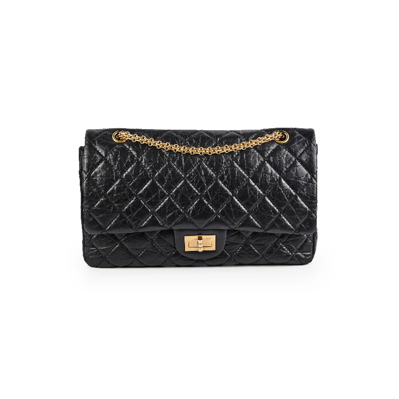 Chanel Vintage Inspired Handbag for Retro LoversChanel Reissue Maxi 227 Black Shoulder Bag