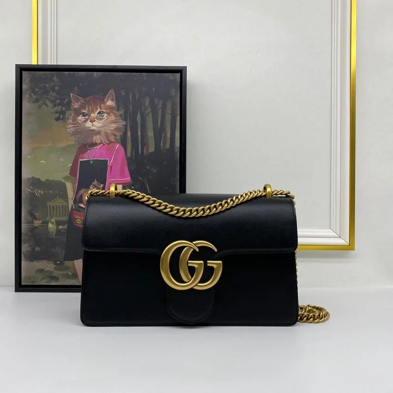 Ladies Gucci shoulder bags with a magnetic - closure flapWF - Gucci Bags - 1693