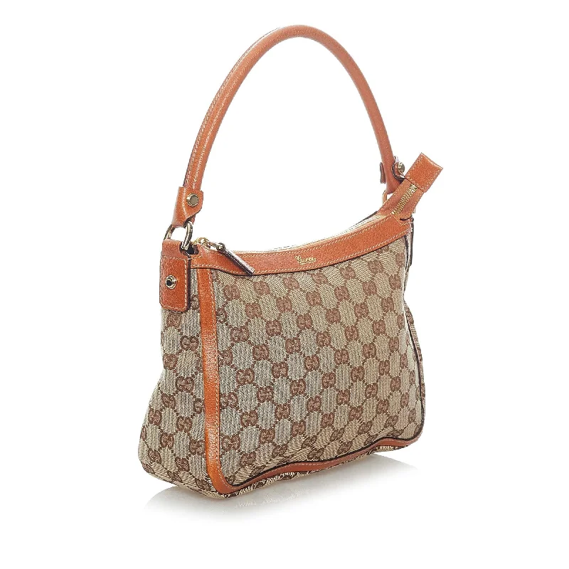 Ladies Gucci shoulder bags with a single - handle designGucci GG Canvas Handbag (31622)