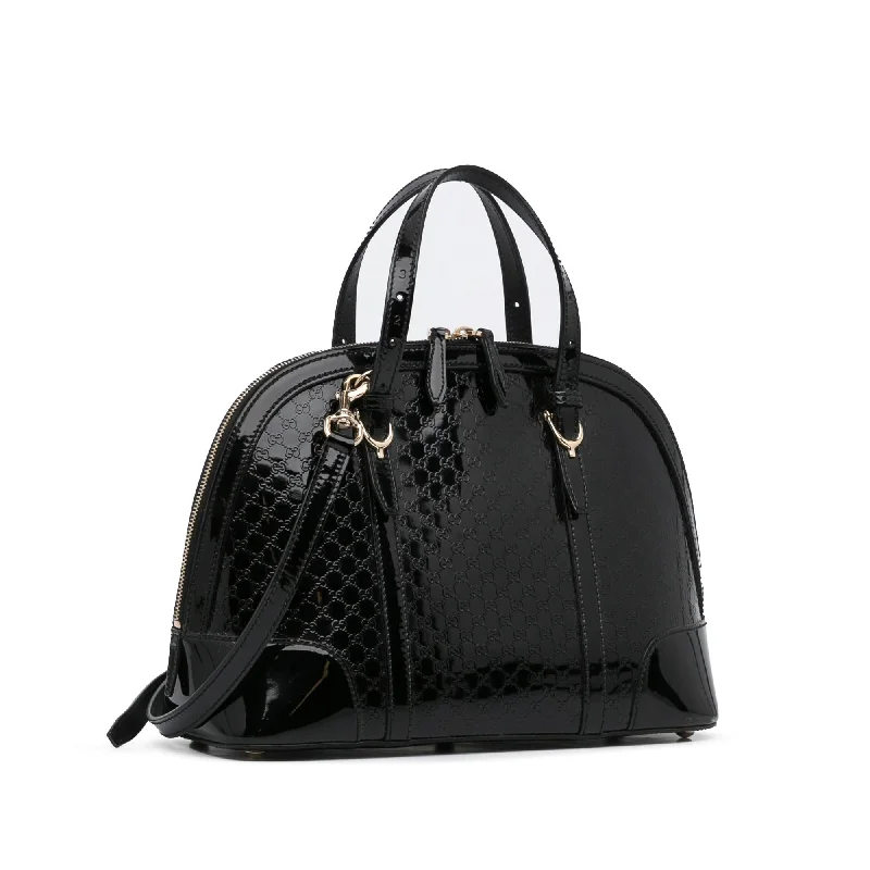 Ladies Gucci shoulder bags with a wide - width strapGucci Microguccissima Nice Satchel (SHG-DGOxQR)