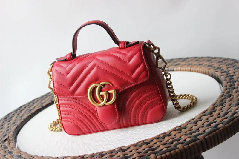 Women Gucci Sylvie bags with a leather - wrapped handleWF - Gucci Bags - 1675