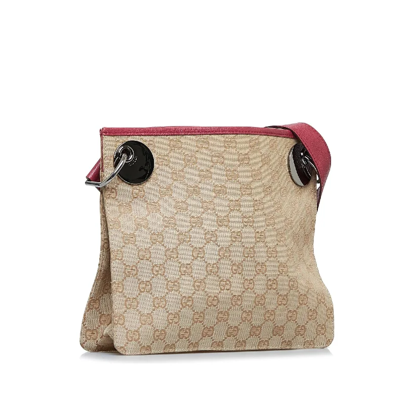 Ladies Gucci Dionysus bags with a detachable shoulder strapGucci GG Canvas Eclipse Crossbody (SHG-fIOdUZ)