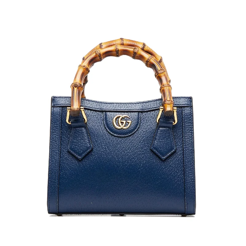 Gucci tote bags for women with a spacious interiorGucci Mini Bamboo Diana (SHG-vVZRwX)