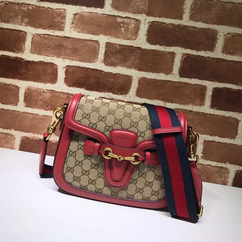 Women Gucci bags with a front - flap pocket for quick - access itemsBC - GUCCI BAG - 3263