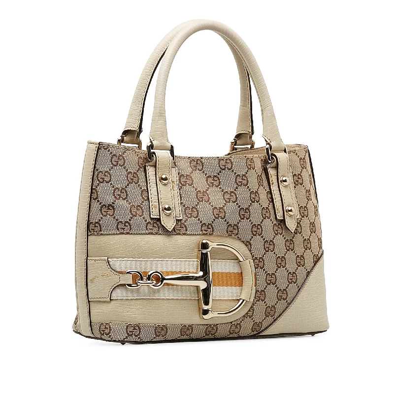 Women Gucci Sylvie bags with a monogram - embossed leatherGucci GG Canvas Hasler Web Shoulder Bag (gXgbJg)