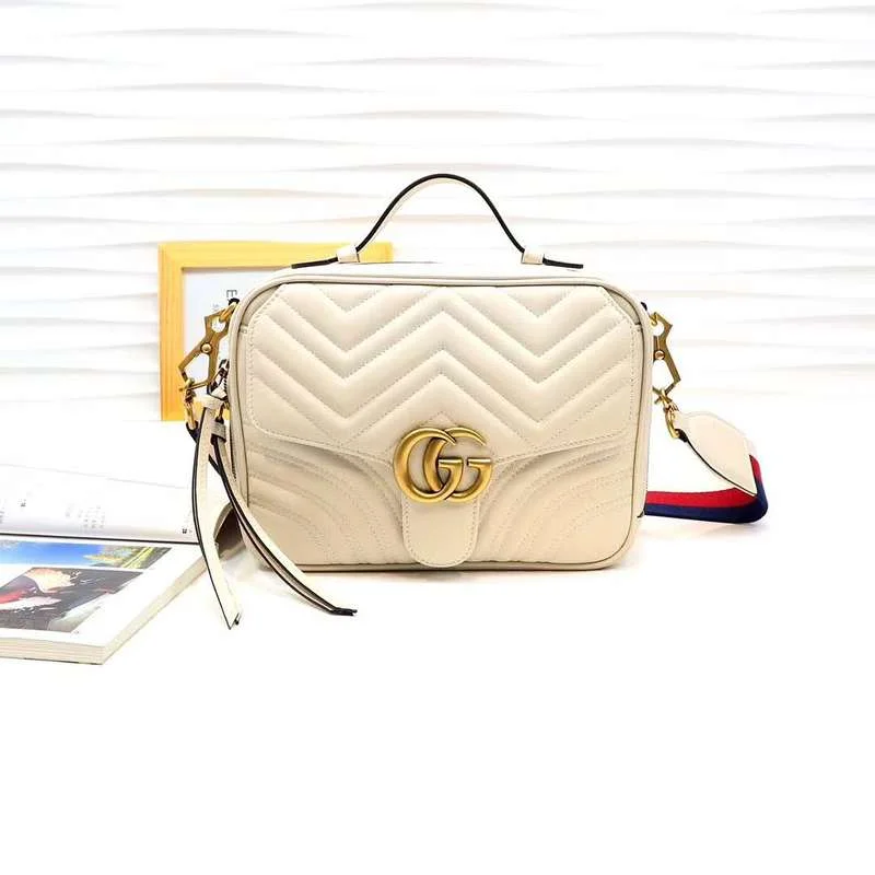 Women Gucci crossbody bags with a woven leather strapBC - GUCCI BAG - 335