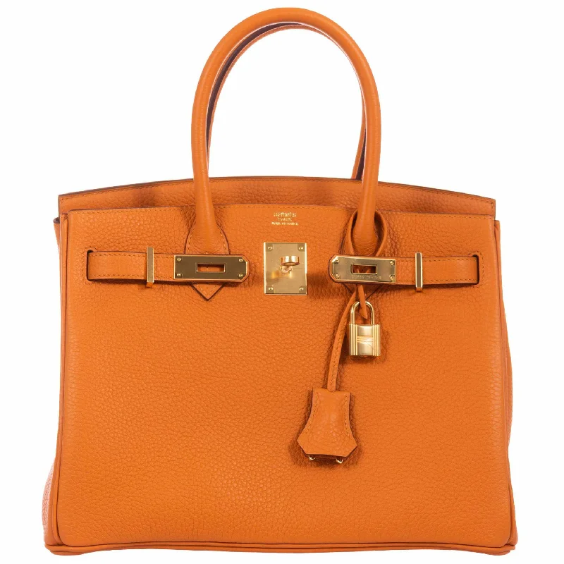 Hermès Birkin 30 Abricot (Apricot) Togo Gold Hardware