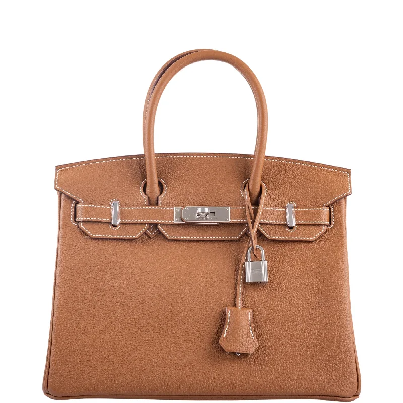 Hermès Birkin 30 Gold Togo Palladium Hardware