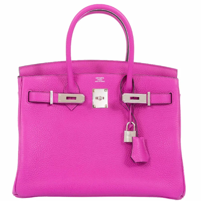 Hermès Birkin 30 Magnolia Clemence Palladium Hardware