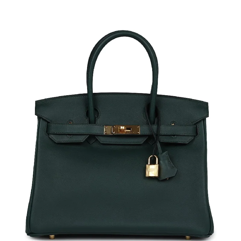 Hermes Birkin 30 Vert Tropical Jonathan Gold Hardware