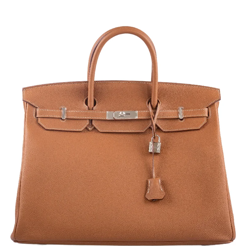 Hermès Birkin 40 Gold Togo Palladium Hardware