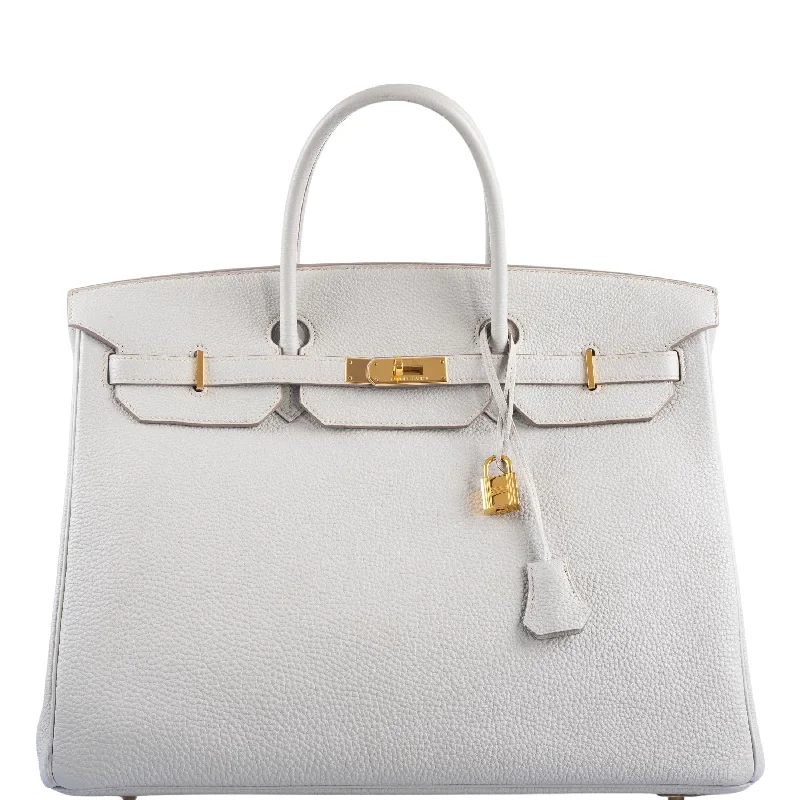 Hermès Birkin 40 Gris Perle Togo Gold Hardware