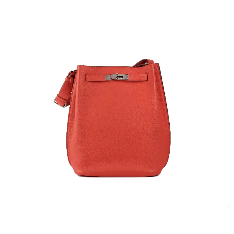 Hermes So Kelly 22 Togo 9T Capucine - Q Square