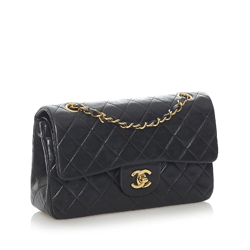 Chanel New Arrival Handbag with Gold HardwareChanel Small Classic Lambskin Double Flap (e4HtIK)