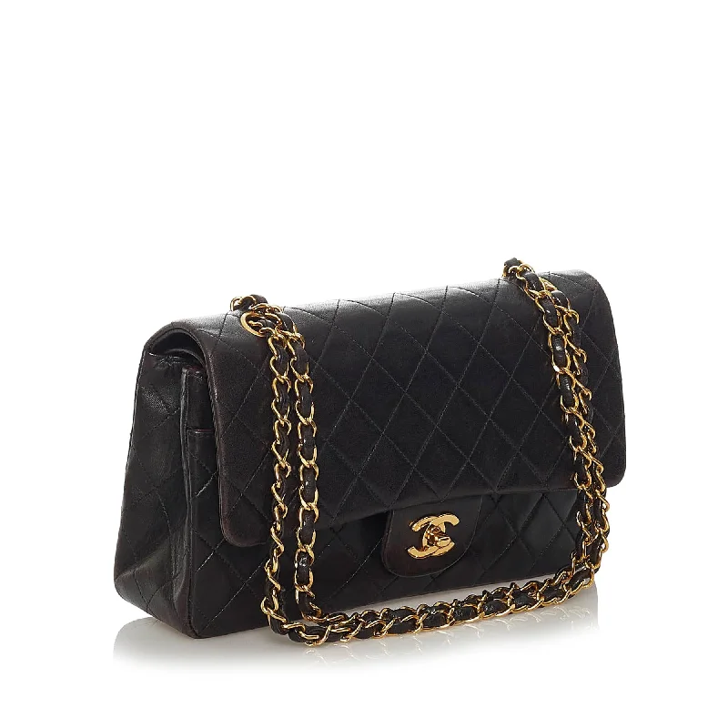 Chanel Designer Handbag with Unique DesignChanel Small Classic Lambskin Leather Double Flap Bag (28853)