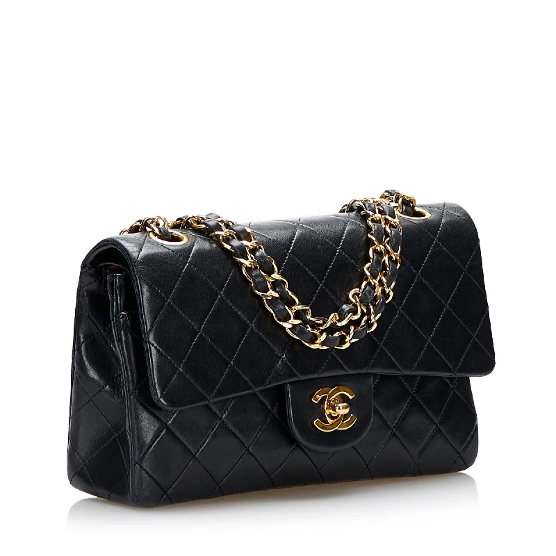 Chanel Chain Strap Handbag for Everyday UseChanel Small Classic Lambskin Leather Double Flap Bag (36956)