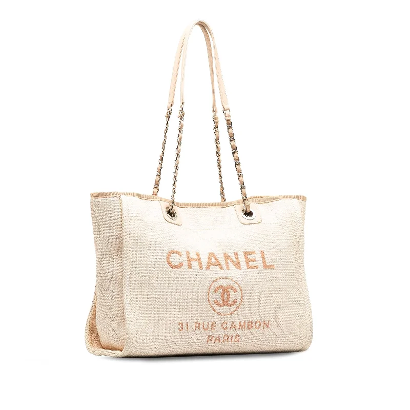 Chanel Chain Strap Handbag for Everyday UseChanel Small Deauville Tote Bag (PwaxUa)