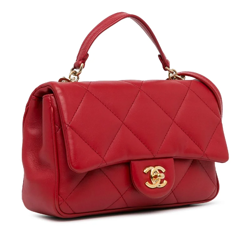 Chanel Limited Edition Handbag for CollectorsChanel Small Lambskin Easy Carry Flap (Rzf8ss)