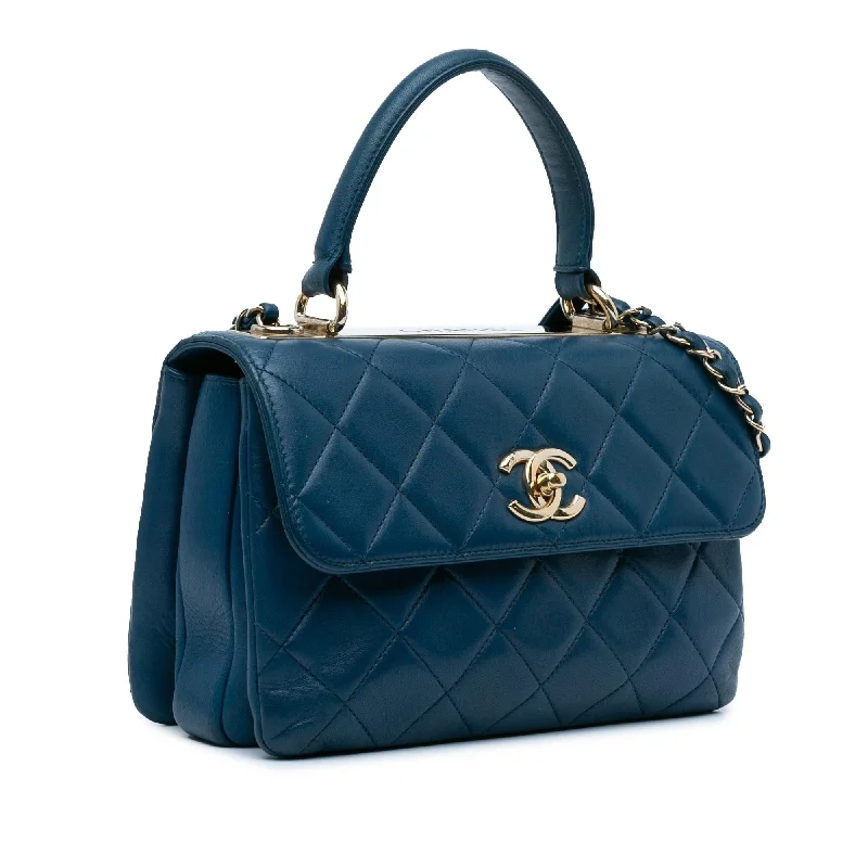 Chanel New Arrival Handbag with Gold HardwareChanel Small Lambskin Trendy CC Flap (82w9HK)