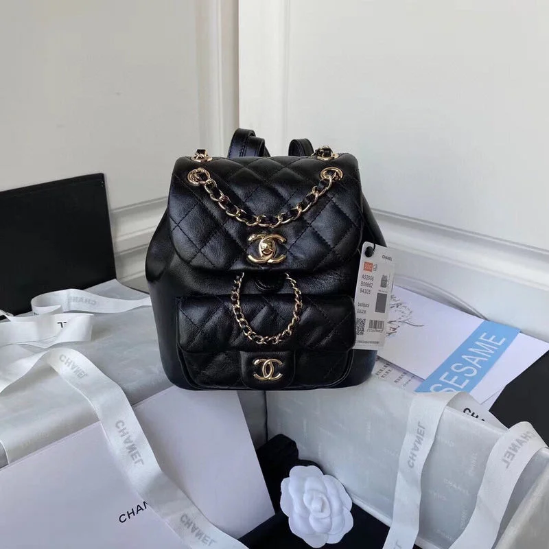 Chanel Black Handbag for Business MeetingsWF - Chanel Bags - 2373