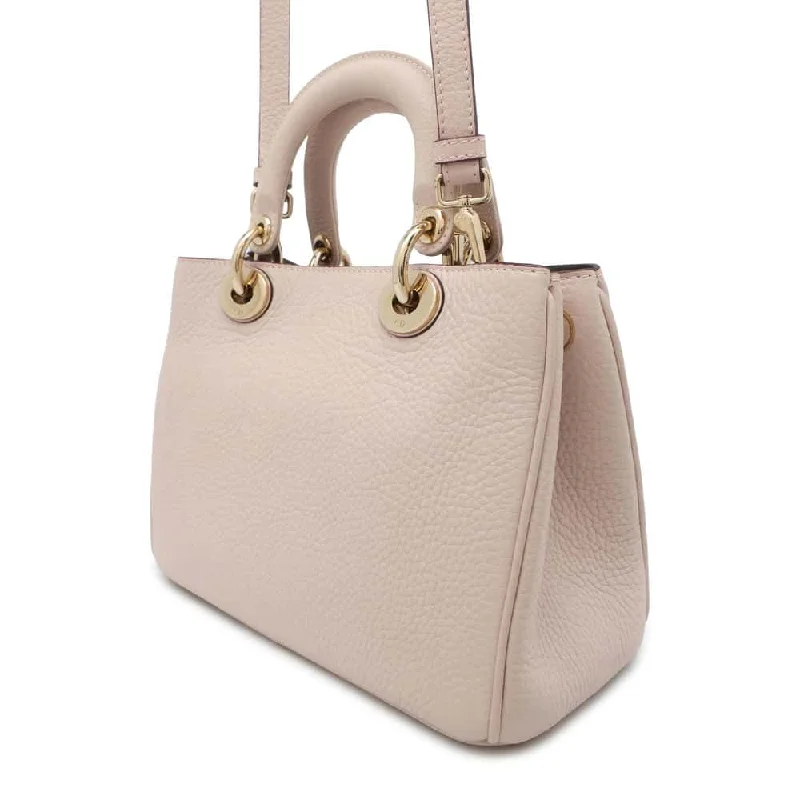 Christian Dior bags with a side - pocket for holding a water bottleDior Diorissimo Mini Pink M09150TRL Leather Size Mini