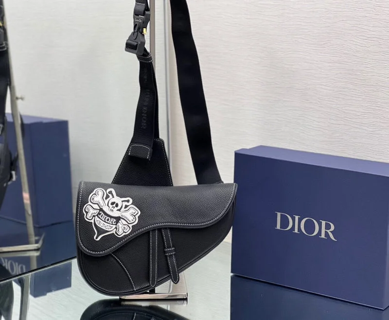 Christian Dior handbags with a detachable mirror for on - the - go touch - upsDior Bag