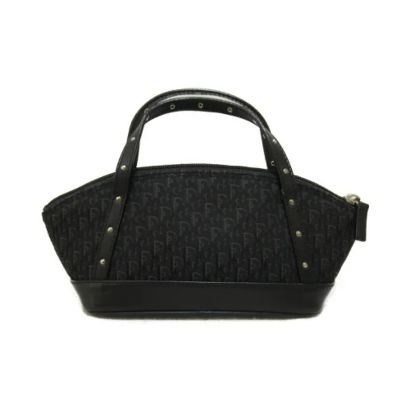 Christian Dior backpacks with a sleek, minimalist silhouetteDior Handbag Black canvas