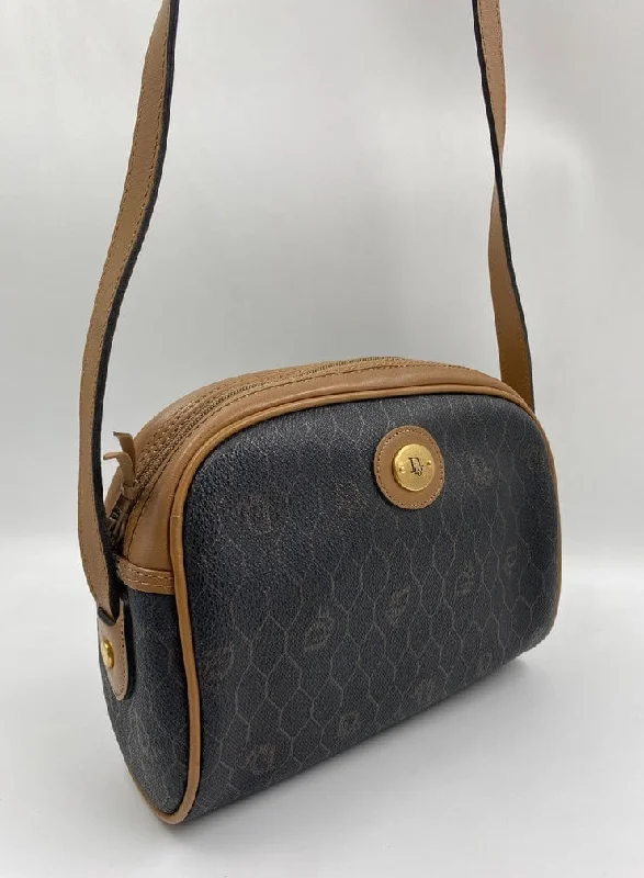 Christian Dior bags with a side - pocket for holding a water bottleVintage Christian Dior Crossbody