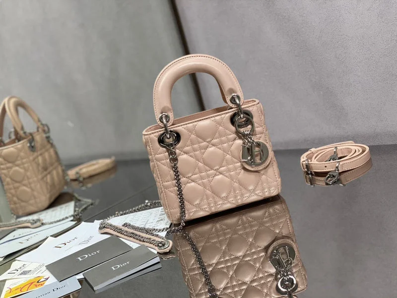 Christian Dior bags with a quilted pattern and gold - toned hardwareWF - Dior Bags - 278