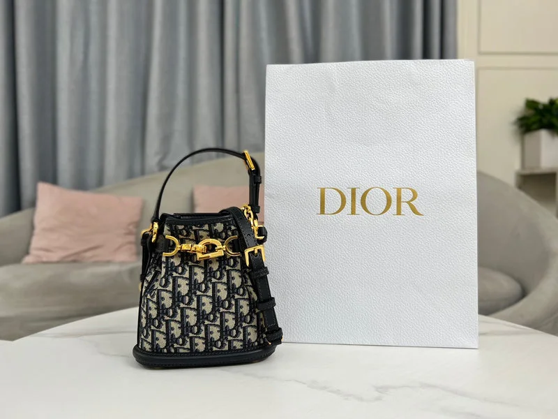 Christian Dior bags with a quilted pattern and gold - toned hardwareWF - Dior Bags - 304